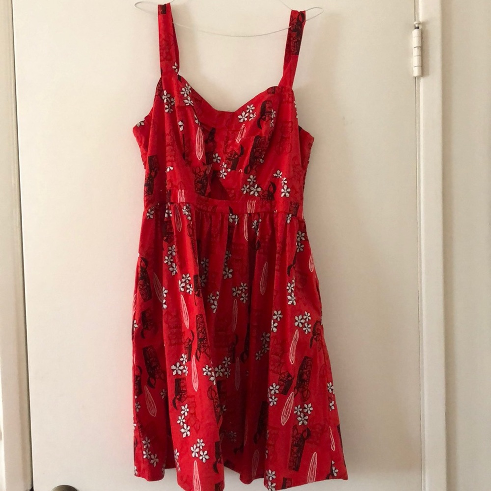 LILO & STITCH Inspired Cotton Tiki Dress